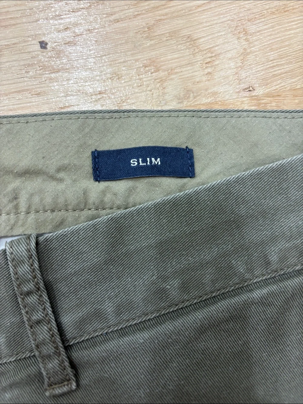J. Crew Men's Olive Chino Pants